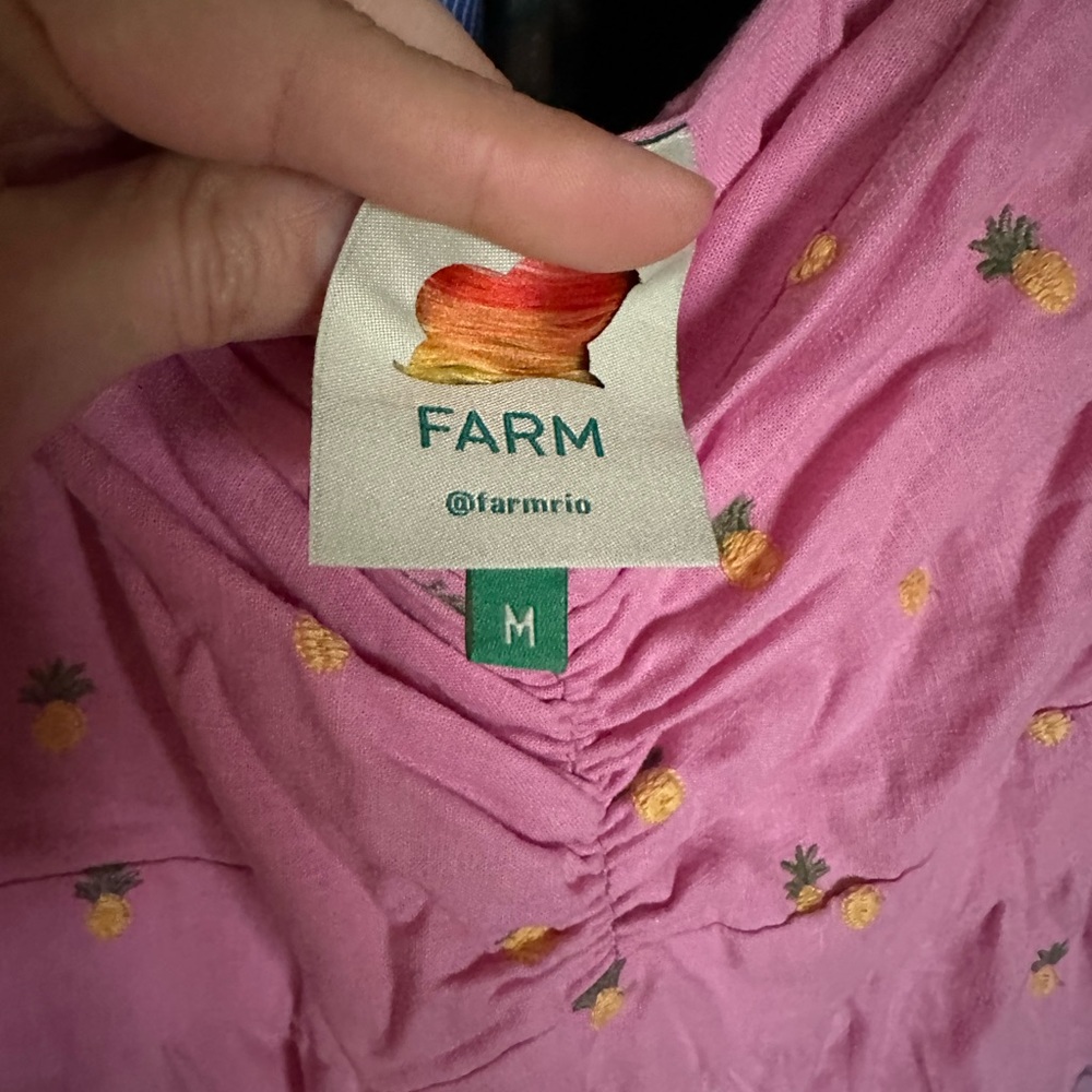 Farm Rio pineapple embroidered - Picture 4 of 5